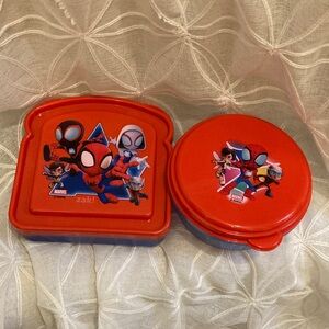 Spider-Man Lunch Containers